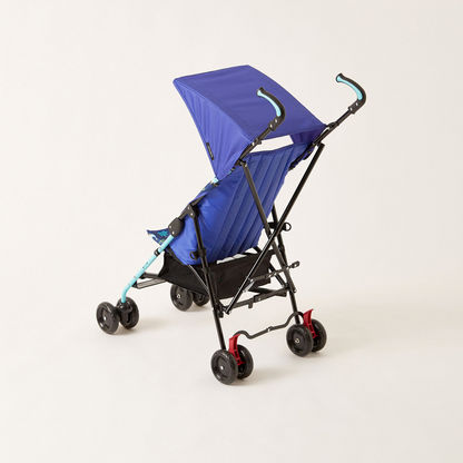 Juniors Scooty Blue Printed Baby Buggy with Sun Canopy (Upto 3 years)
