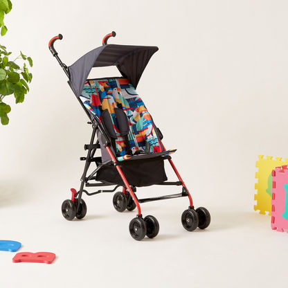 Juniors Scooty Multicoloured Baby Buggy with Sun Canopy (Upto 3 years)