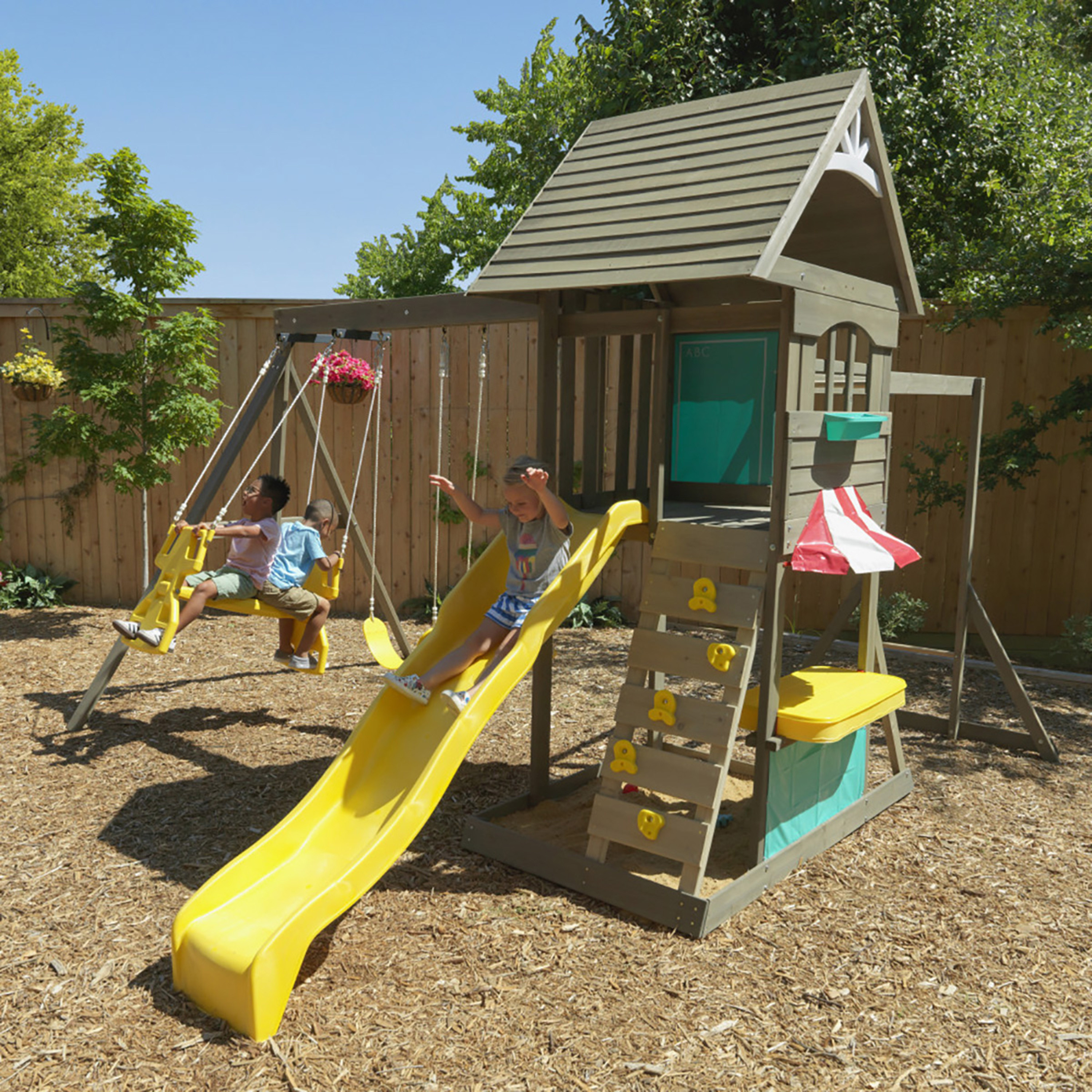 Kidkraft Hampton Swing Set-toys-outdoor-slidesandswings-image-10