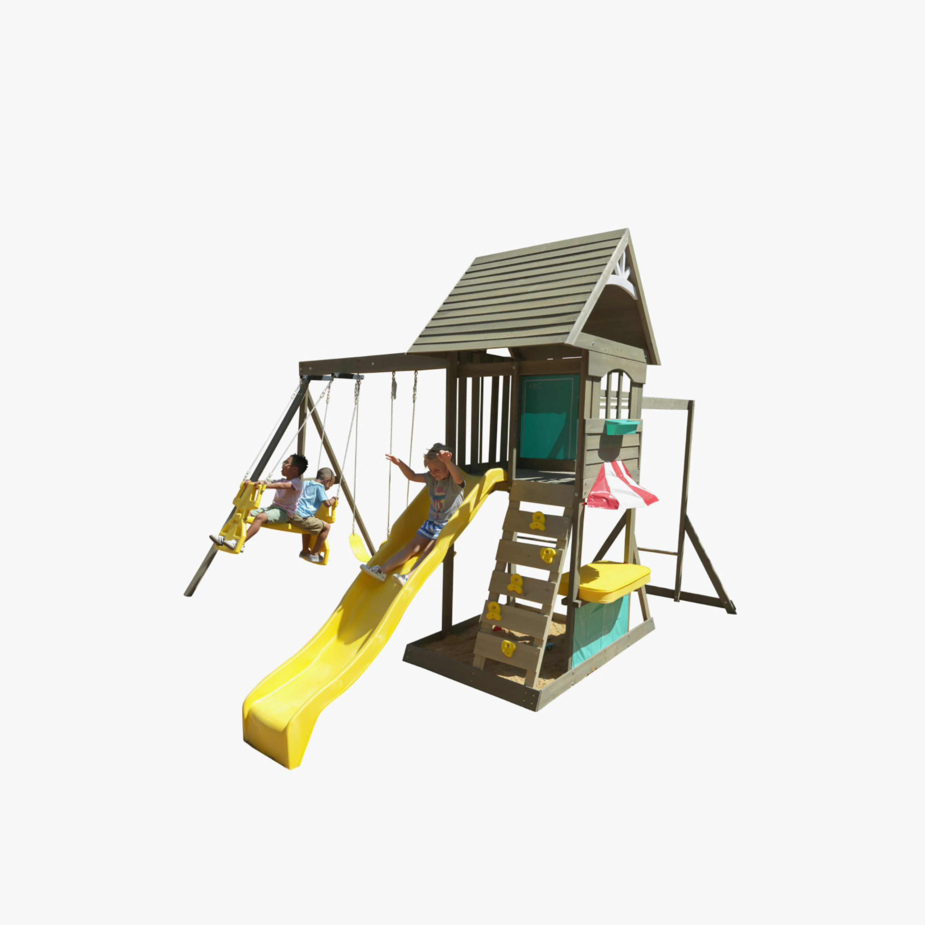 kidkraft hampton swing set