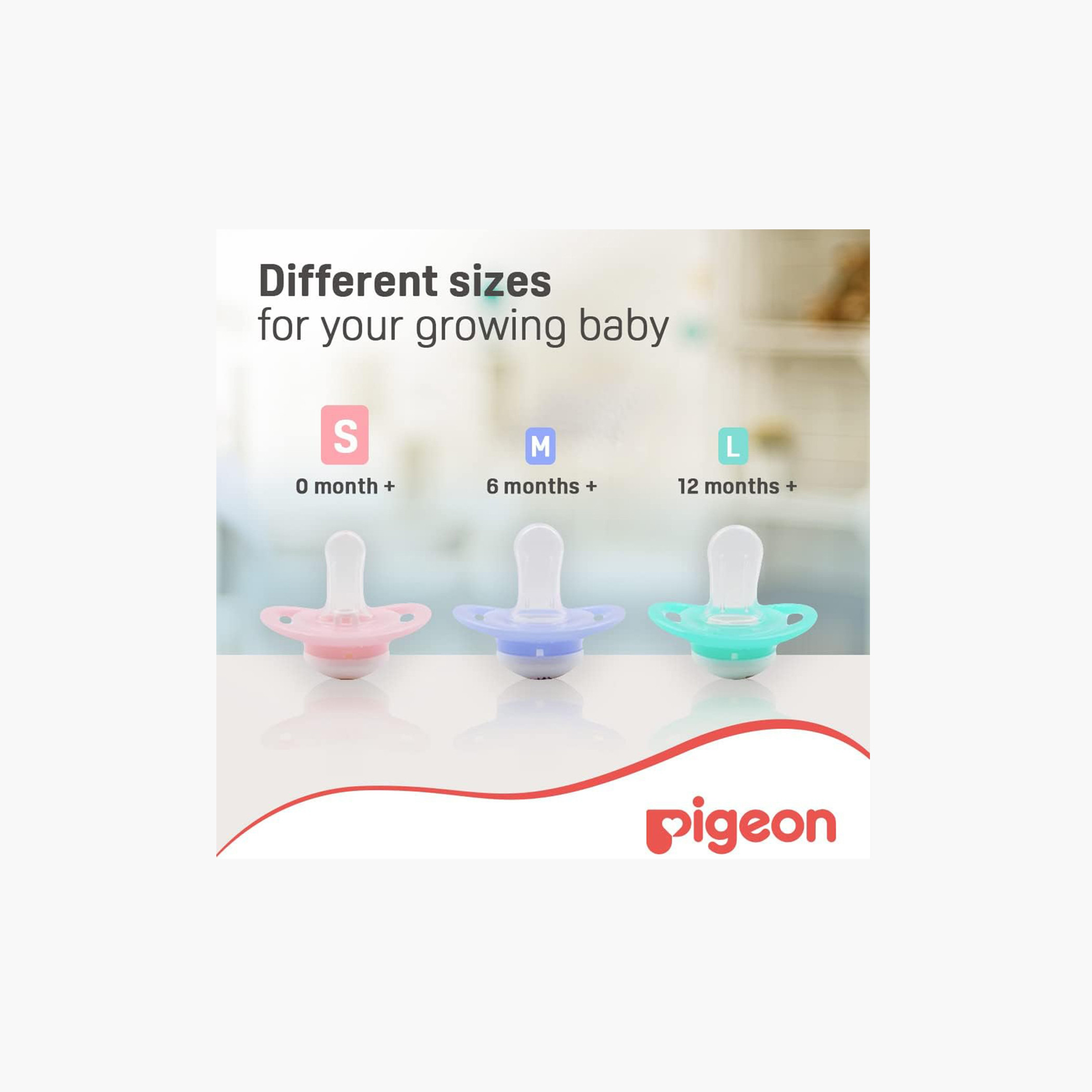 Pigeon Ice Cream Print Pacifier Small - 0-12 months-baby-feeding-pacifiers-image-7