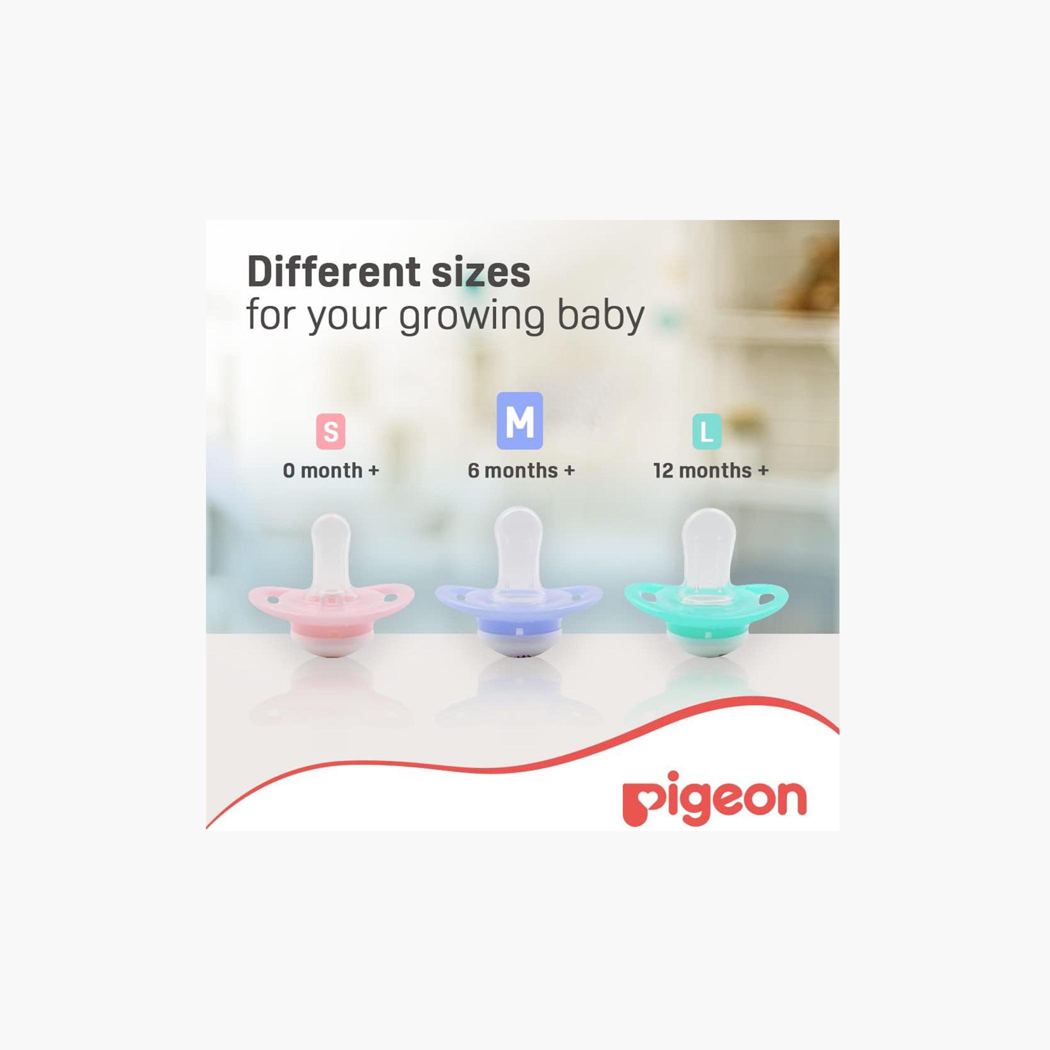 Pigeon Mini Light Medium Pacifier - 6 months+-baby-feeding-pacifiers-image-7