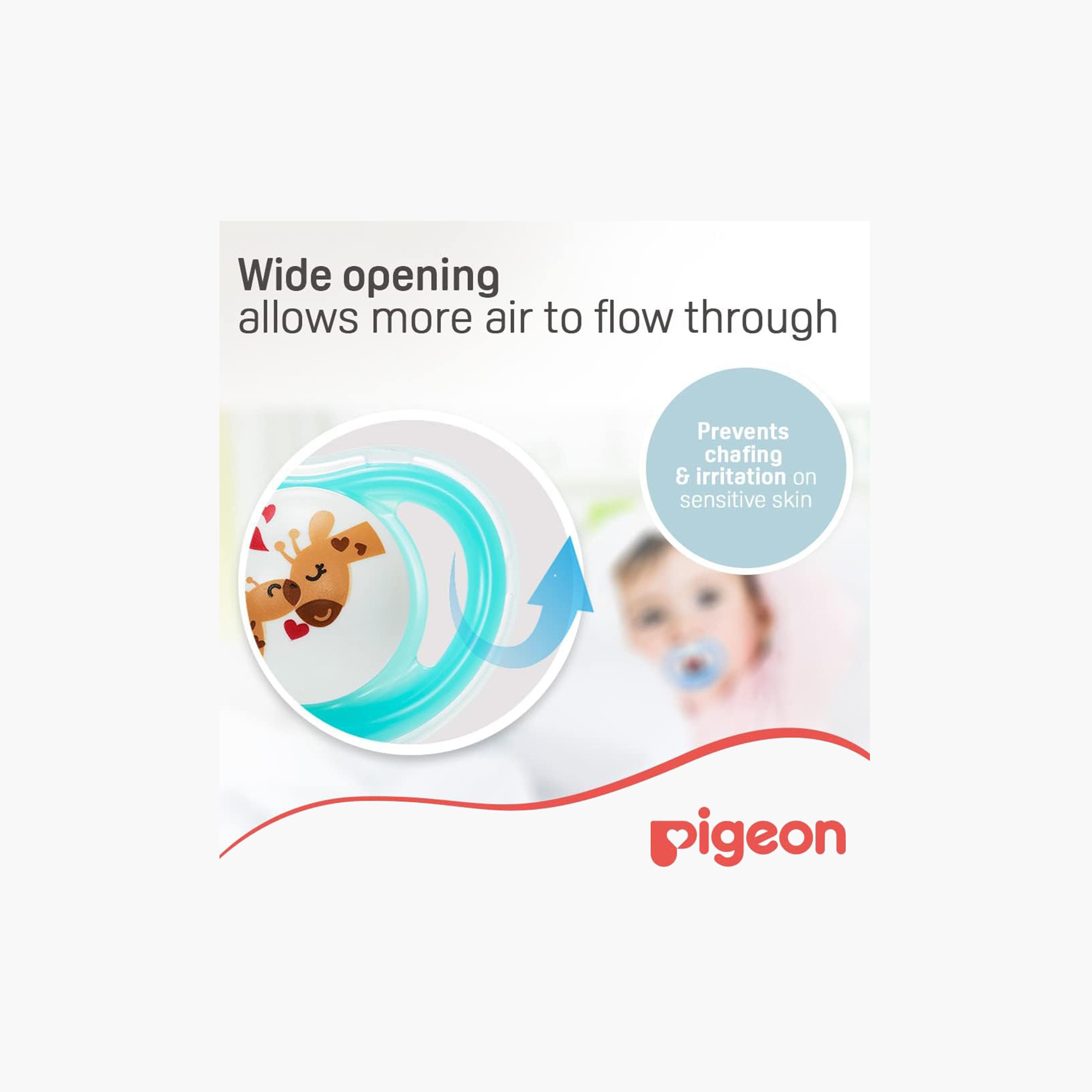 Pigeon Printed Mini Light Large Pacifier - 12 months+-baby-feeding-pacifiers-image-5