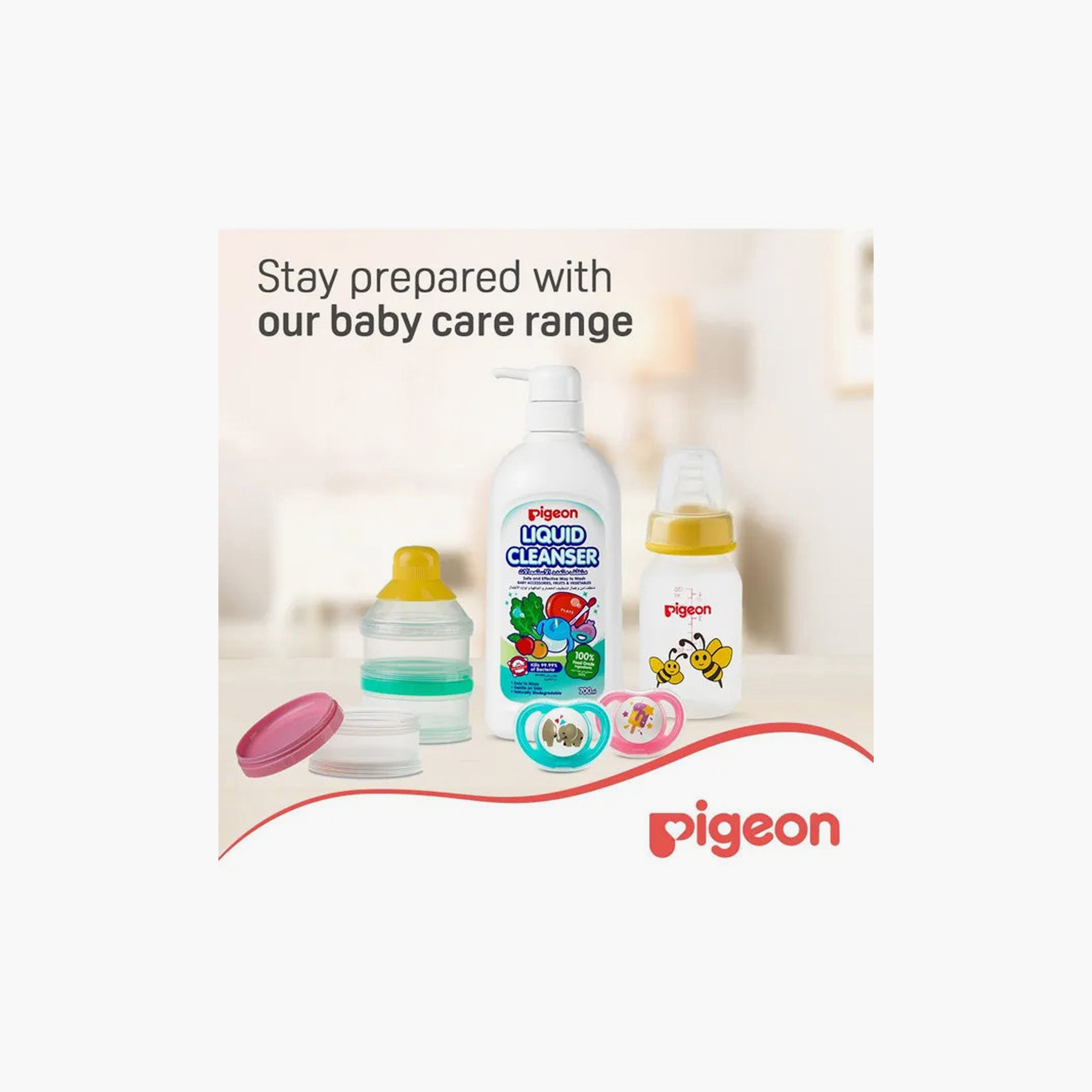 Pack of 2 Pigeon Baby Pacifier with Orthodontic Nipple Support, 6 months+-baby-feeding-pacifiers-image-8
