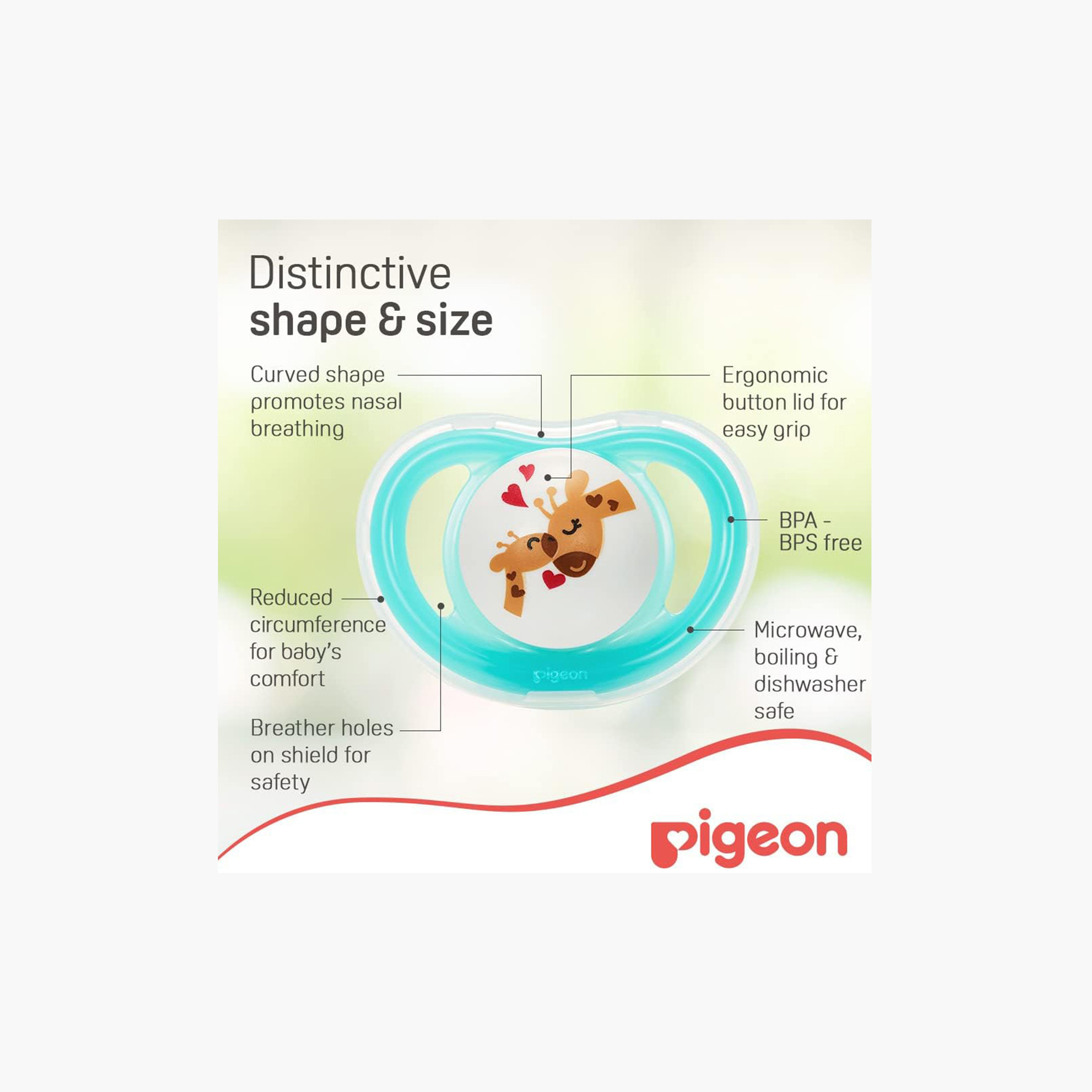 Pigeon 2-Piece Mini Light Large Pacifier Set - 12 months+-baby-feeding-pacifiers-image-6