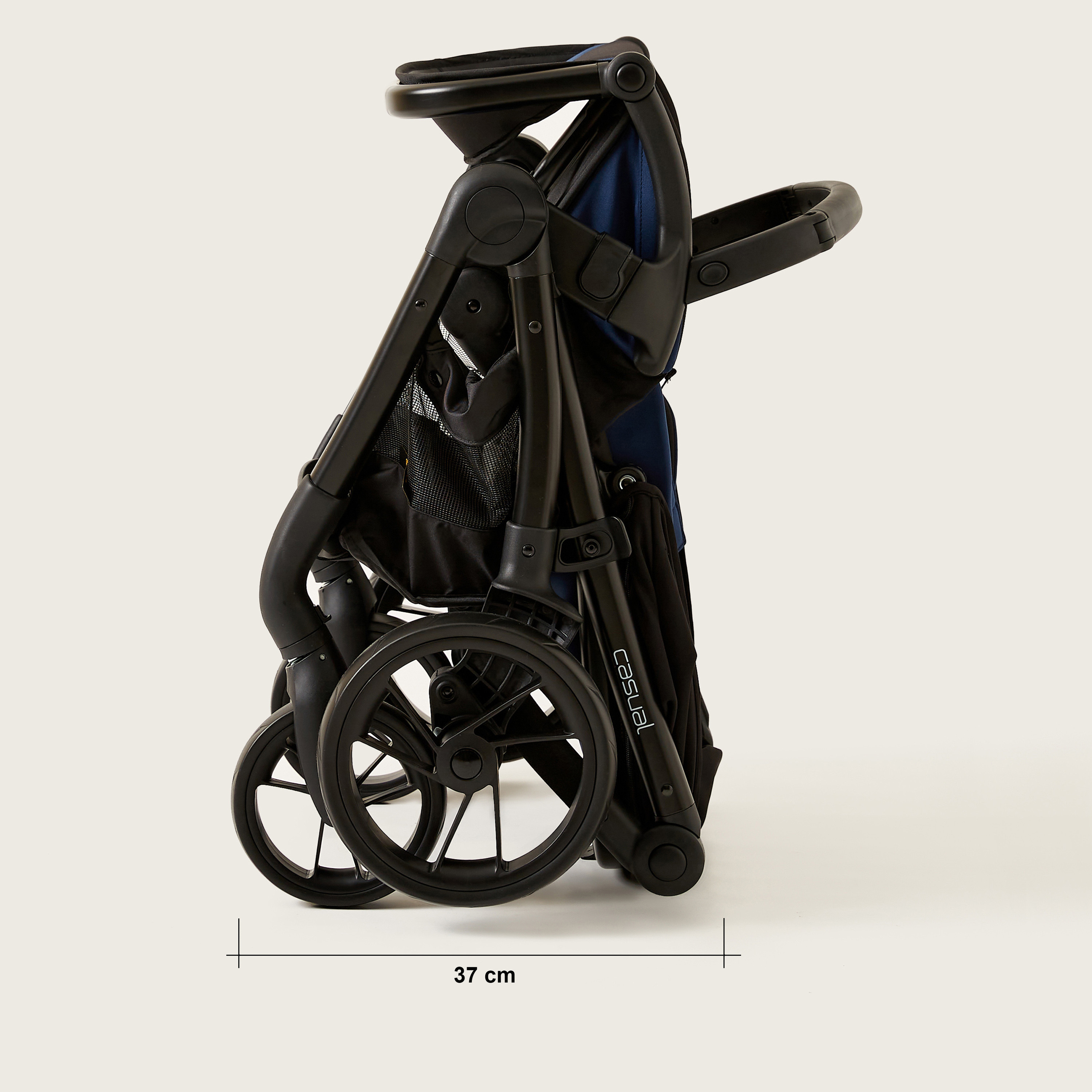 Giggles Blue and Black Casual Stroller with 3 Position Backrest Adjustment (Upto 3 years) -baby-gear-strollersandprams-strollers-image-14
