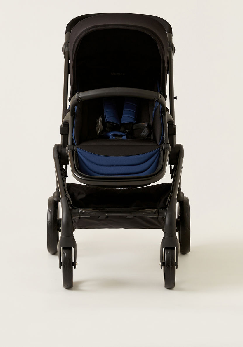 Giggles Blue and Black Casual Stroller with 3 Position Backrest Adjustment (Upto 3 years) -Strollers-image-1
