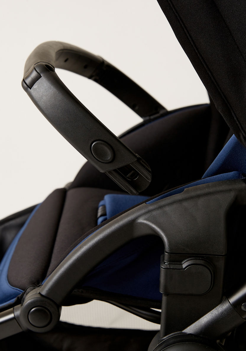 Giggles Blue and Black Casual Stroller with 3 Position Backrest Adjustment (Upto 3 years) -Strollers-image-6