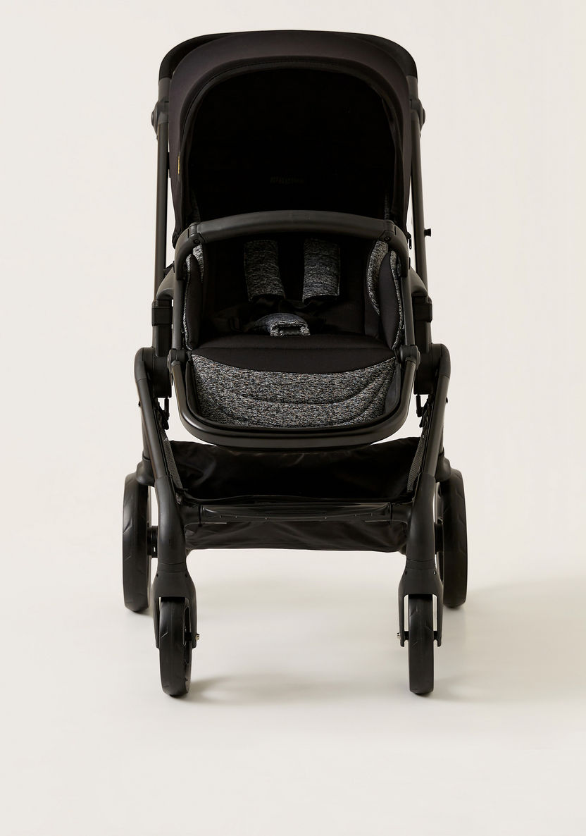 Giggles Grey and Black Casual Stroller with 3 Position Backrest Adjustment (Upto 3 years) -Strollers-image-1