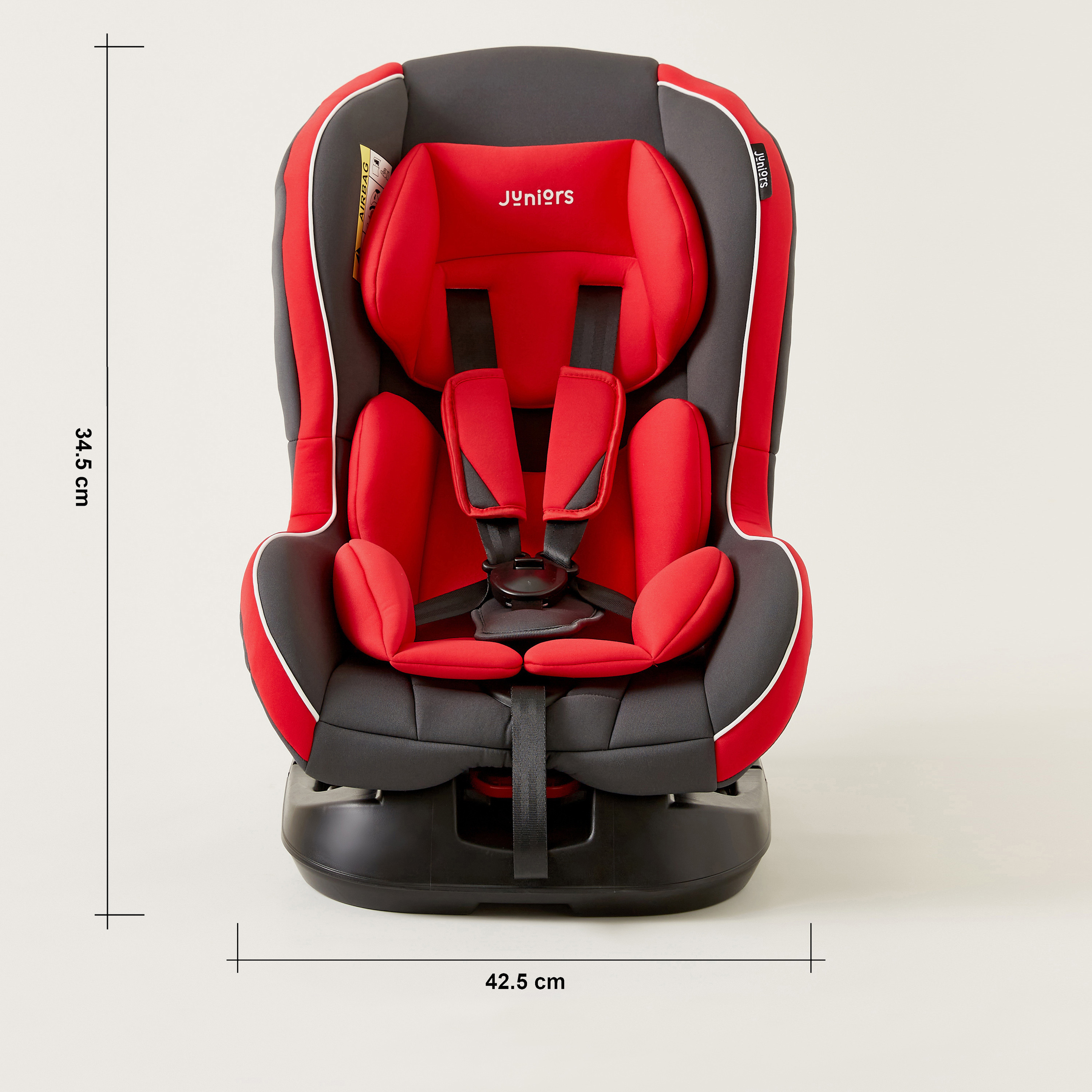 Juniors Challenger Baby Car Seat Red Up to 4 years