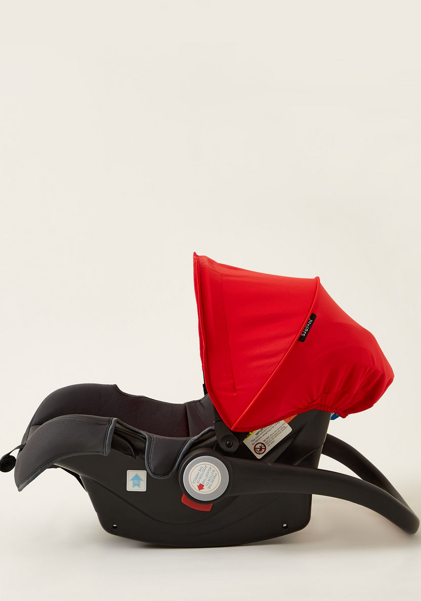 Juniors Anne Infant Car Seat - Black/Red (Up to 1 year)-Car Seats-image-5