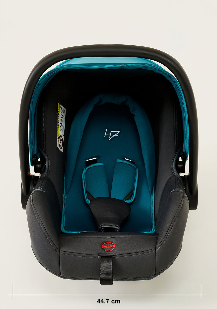 Juniors Anne Infant Car Seat - Black/Teal (Up to 1 year)-Car Seats-image-9