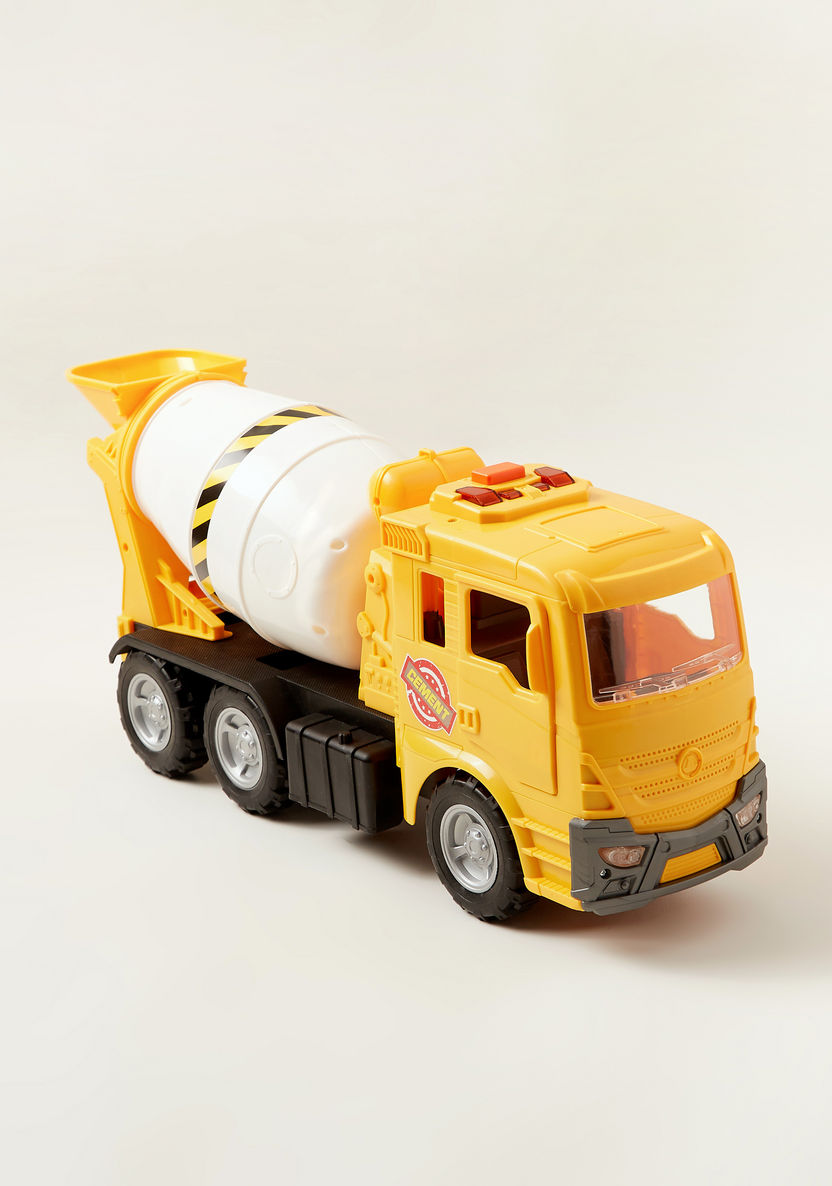 MotorShop Giant Cement Truck Playset-Scooters and Vehicles-image-0
