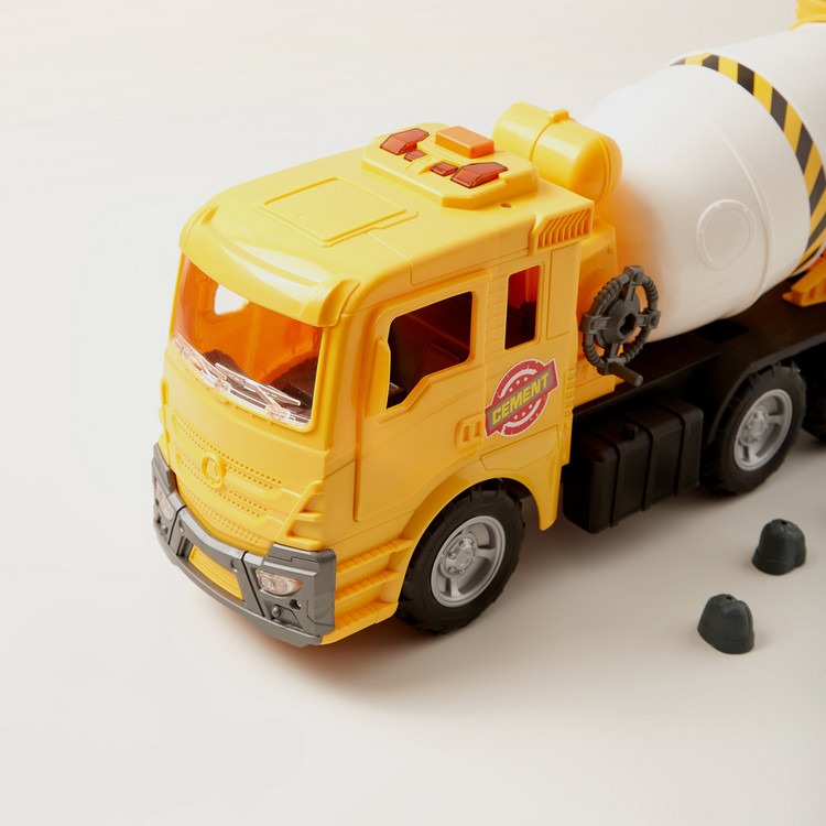 MotorShop Giant Cement Truck Playset