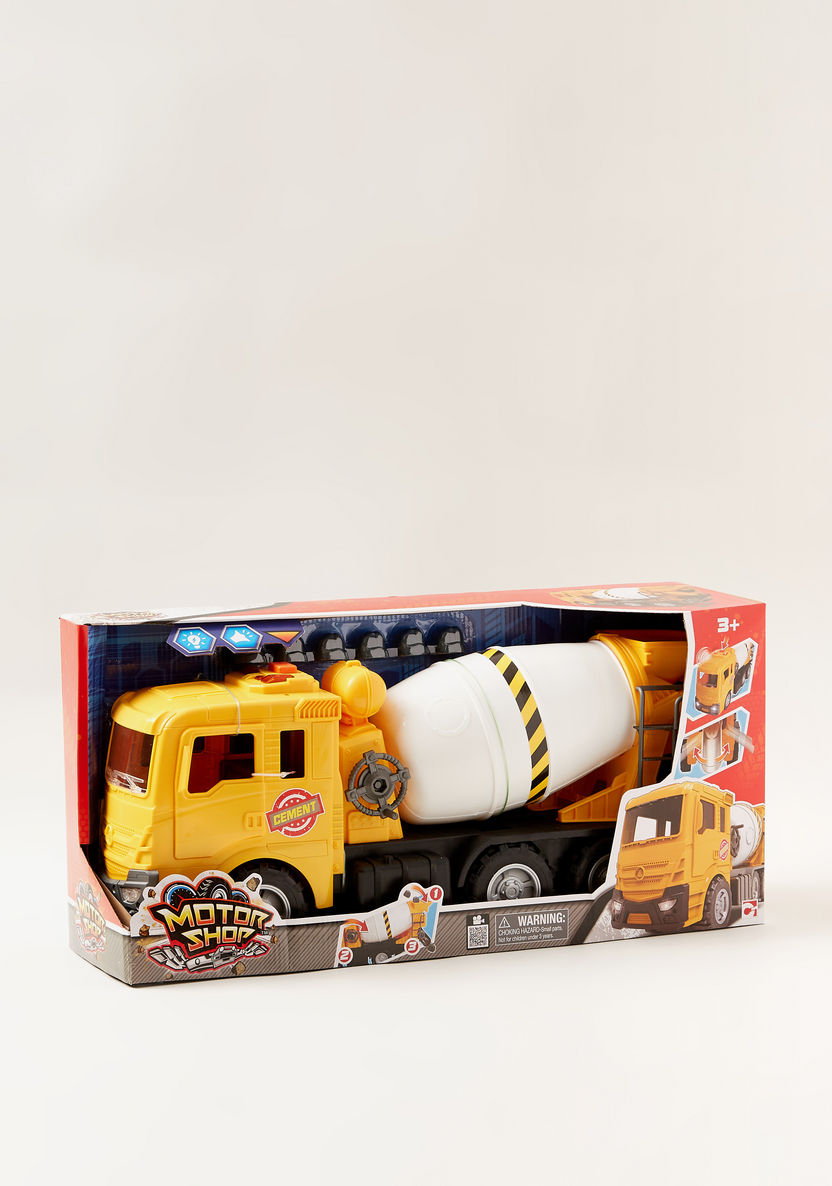 MotorShop Giant Cement Truck Playset-Scooters and Vehicles-image-7