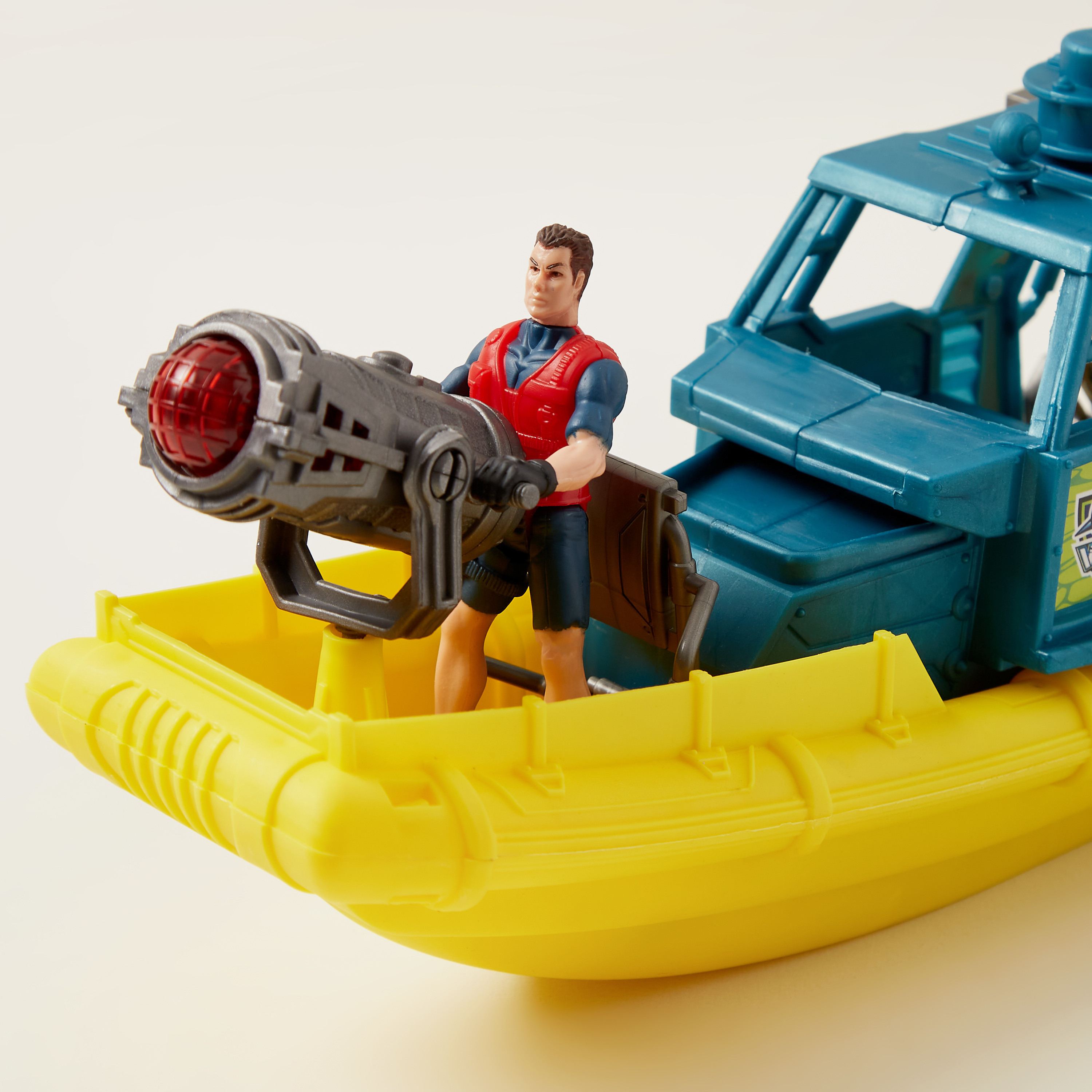 Chad Valley Chad Valley Underwater Rescue Boat Inc Boat Articulated Figure Tool Set New 