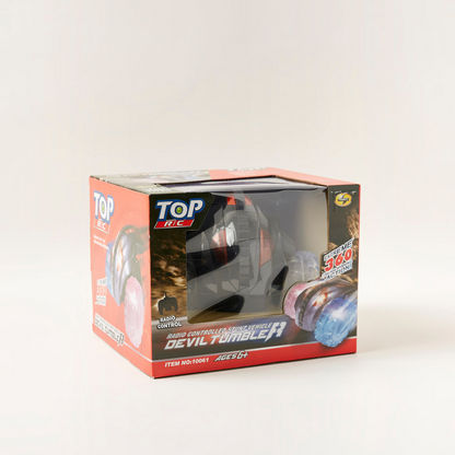 YINRUN Top 2.4G Devil Tumbler Toy Vehicle with Light-Remote Controlled Cars-image-6