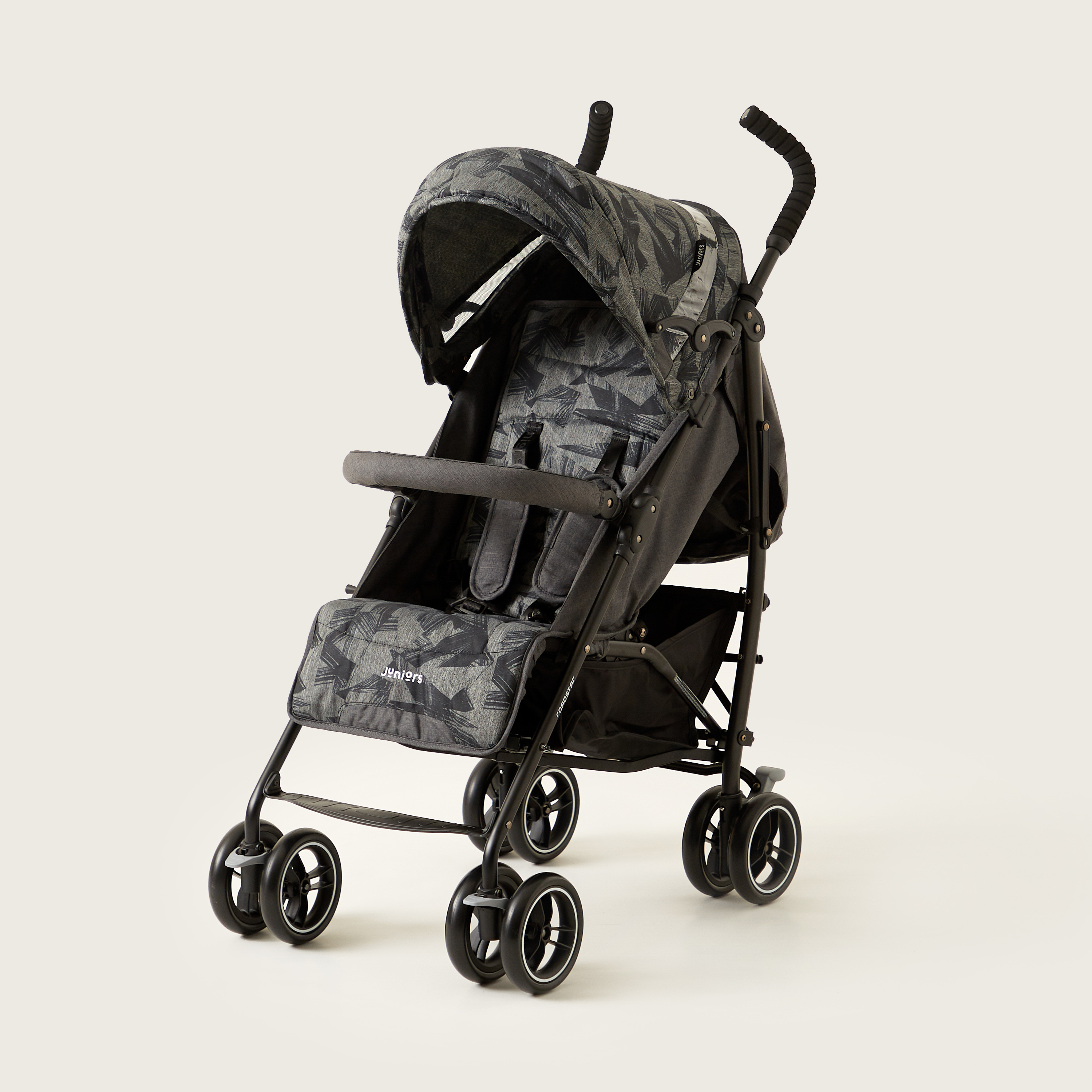 عربة أطفال رودستار جيجساو دينم دارك نايت مع مقعد إمالة متعدد الأوضاع من جونيورز-baby-gear-strollersandprams-buggies-image-1