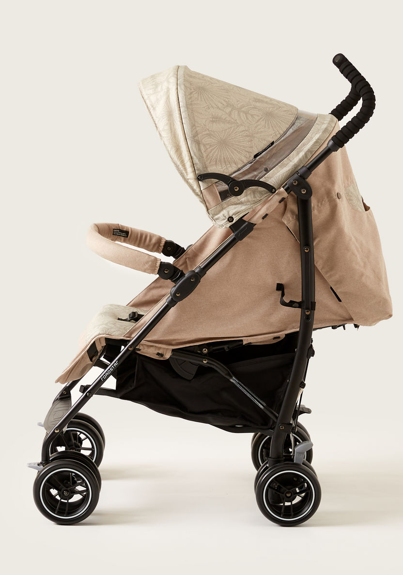 Juniors Roadstar Tropical Palm Leaf Baby Buggy with Multi-Position Reclining Seat-Buggies-image-7