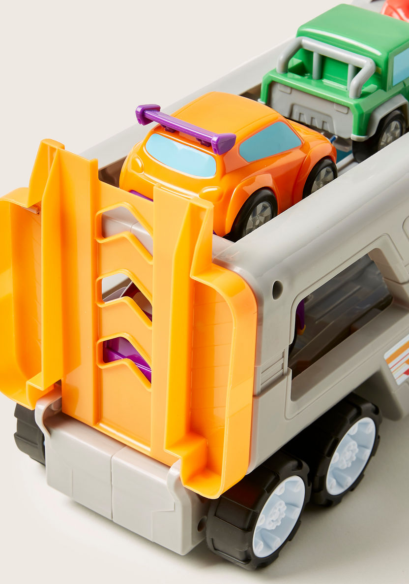 Keenway Super Car Transporter Playset-Scooters and Vehicles-image-3