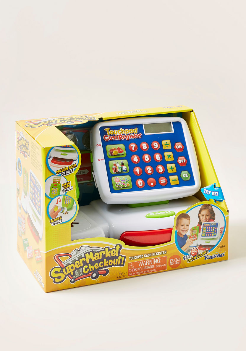 Keenway Touchpad Cash Register Playset-Role Play-image-4