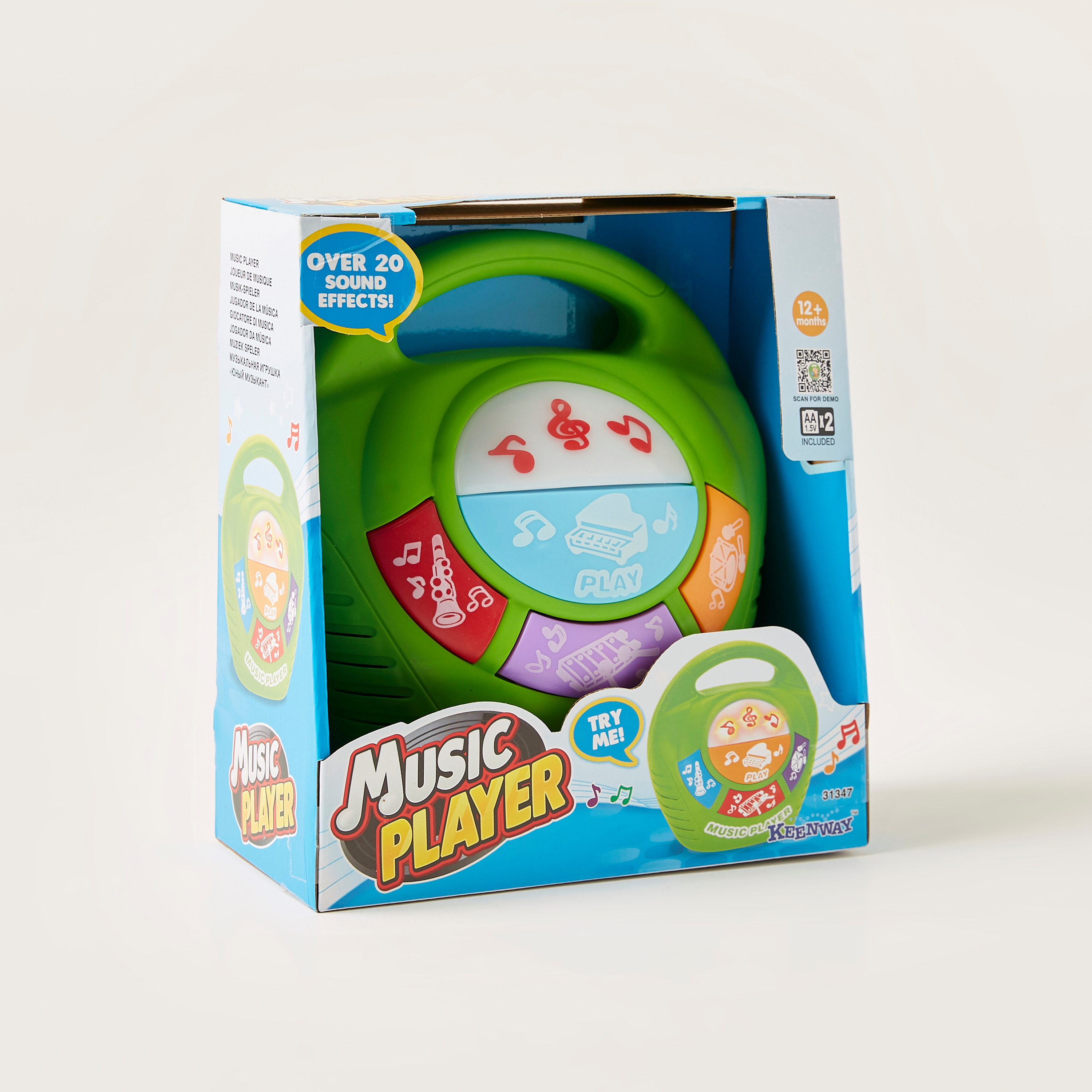 Keenway Music Player Toy-toys-babyandtoddlertoys-lightsandmusicaltoys-image-4