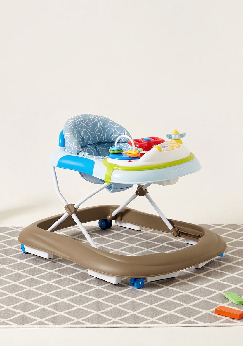 Juniors Omega Walker with Musical Tray-Infant Activity-image-0
