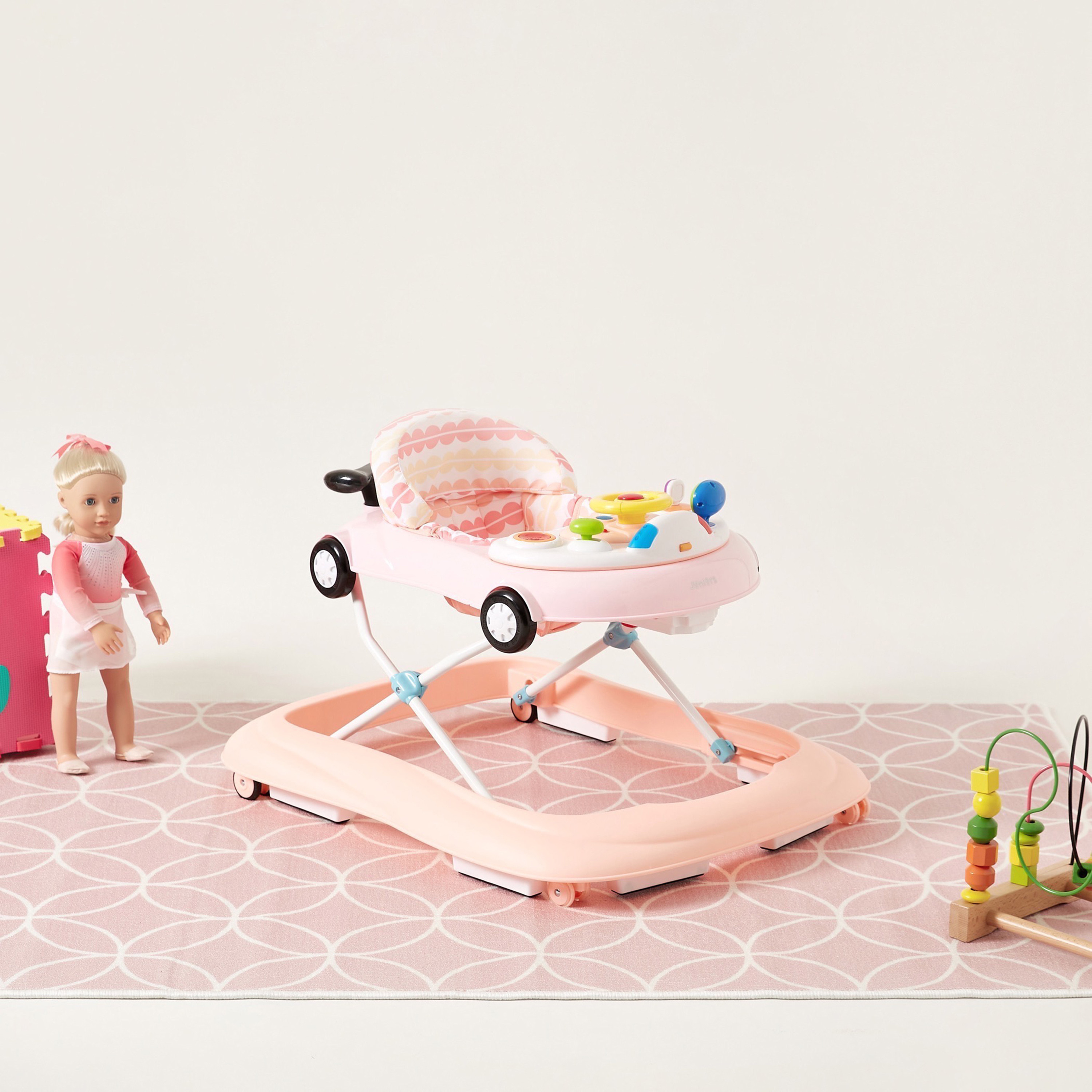 Buy Juniors Printed Walker with Musical Tray Online Mothercare Bahrain