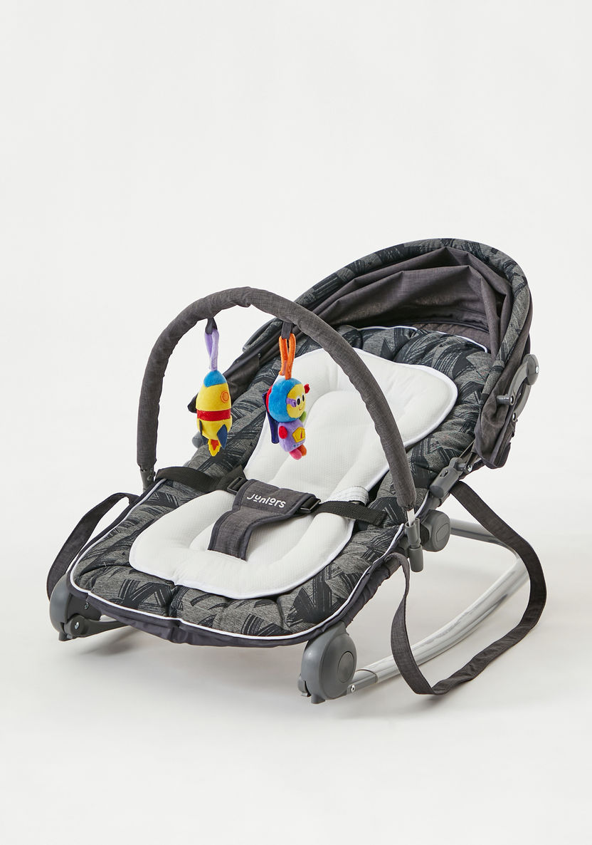 Juniors Granite Rocker with Removable Toy Bar-Infant Activity-image-6