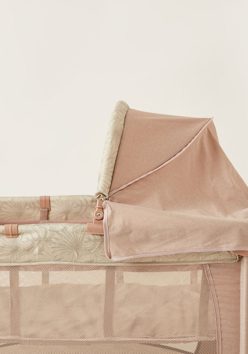 Juniors Devon Beige Compact Travel Cot with Sun Canopy (Upto 3 years)-Travel Cots-image-2