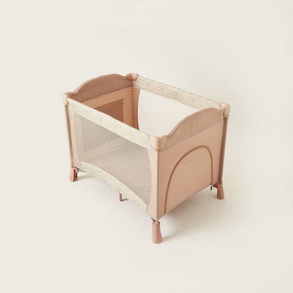 Juniors Devon Beige Compact Travel Cot with Sun Canopy (Upto 3 years)-Travel Cots-image-5
