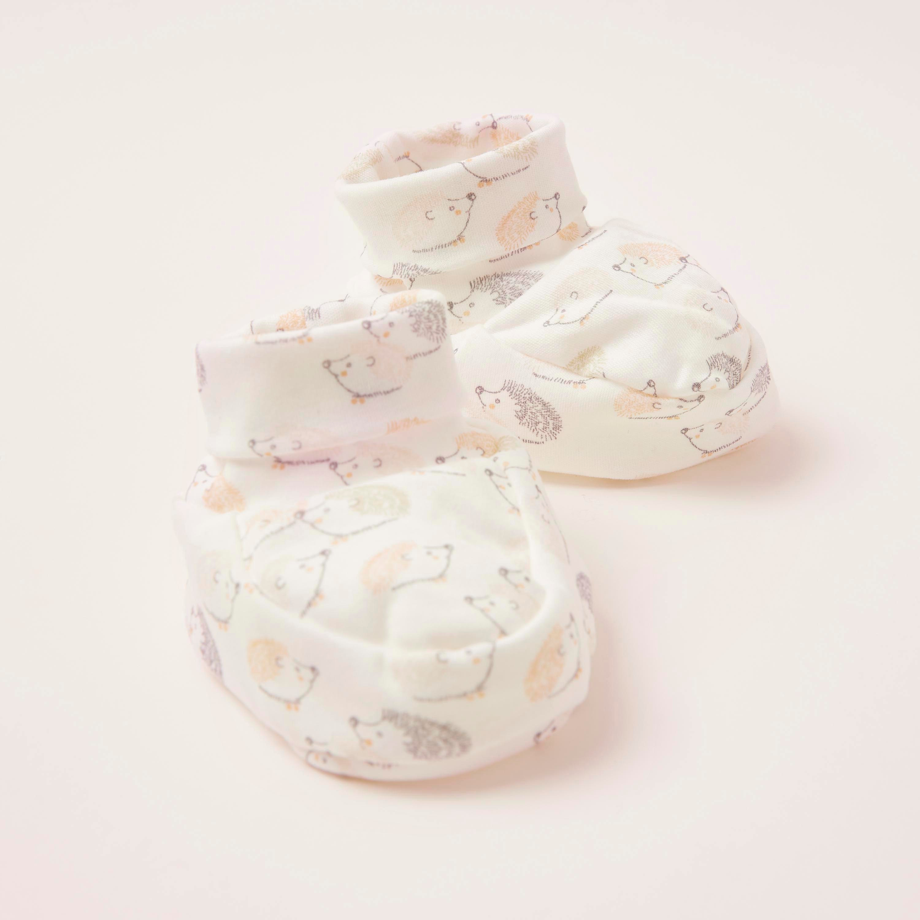 أبوات عضوية بطبعات من لاف إيرث-baby-boys-shoes-booties-image-3