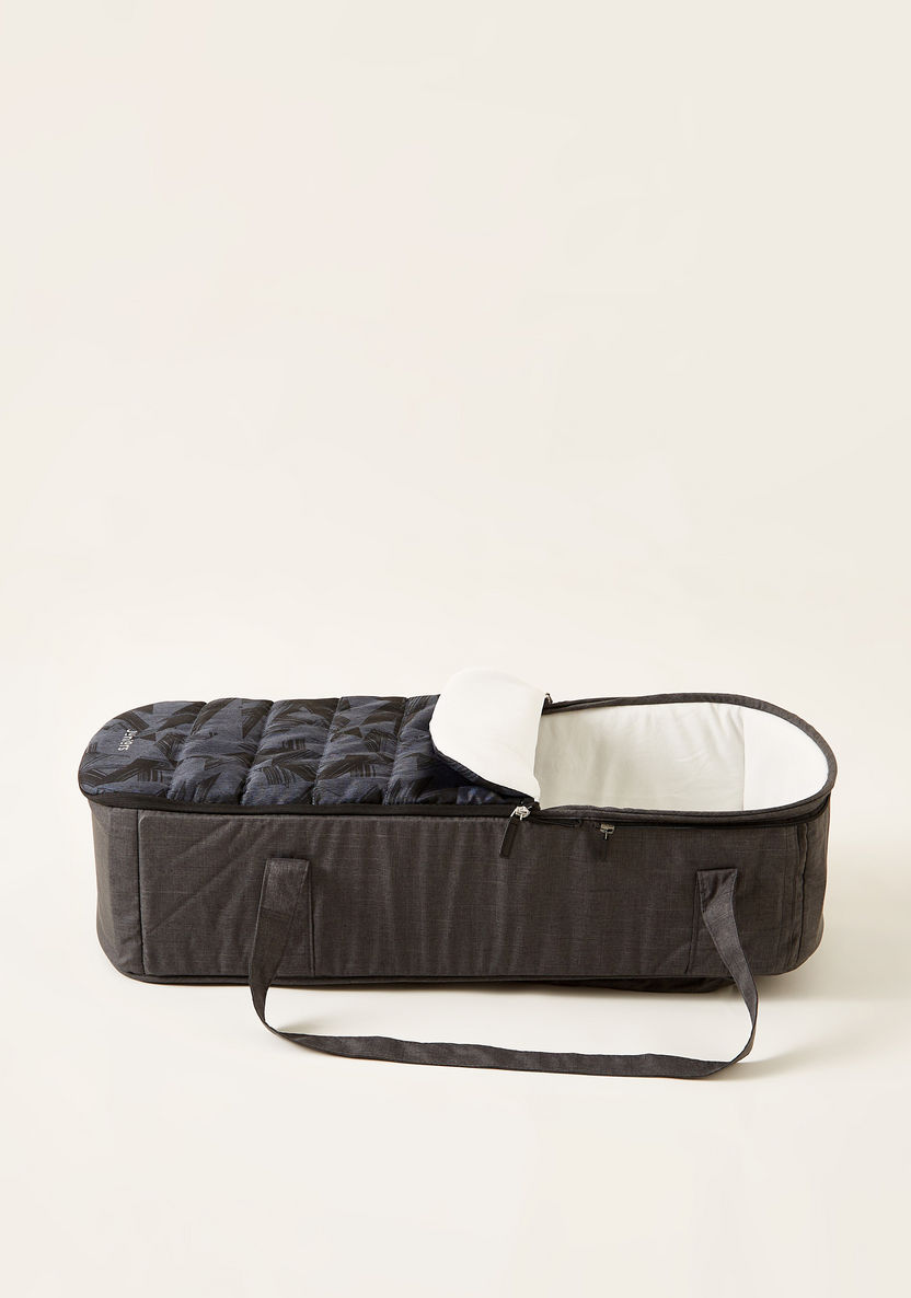 Juniors Jamie Jigsaw Black Carry Cot with Padded Lining (Upto 6 months)-Carry Cots-image-3