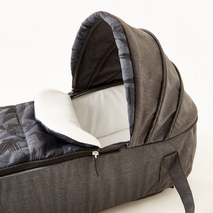 Juniors Jamie Jigsaw Black Carry Cot with Padded Lining (Upto 6 months)
