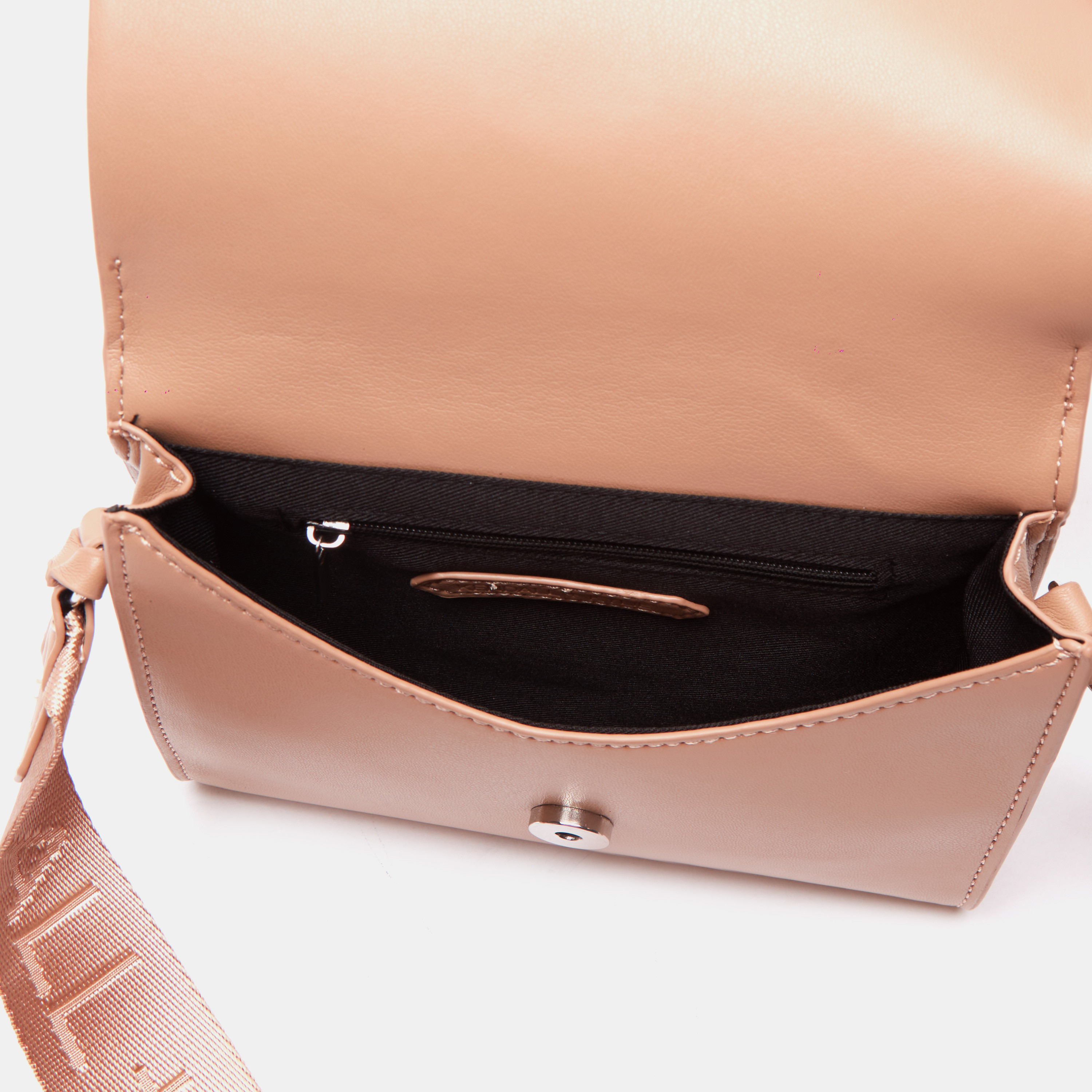 KENDALL & KYLIE Solid Crossbody Bag with Adjustable Strap and Coin Pouch-women-bagsandwallets-handbags-image-5
