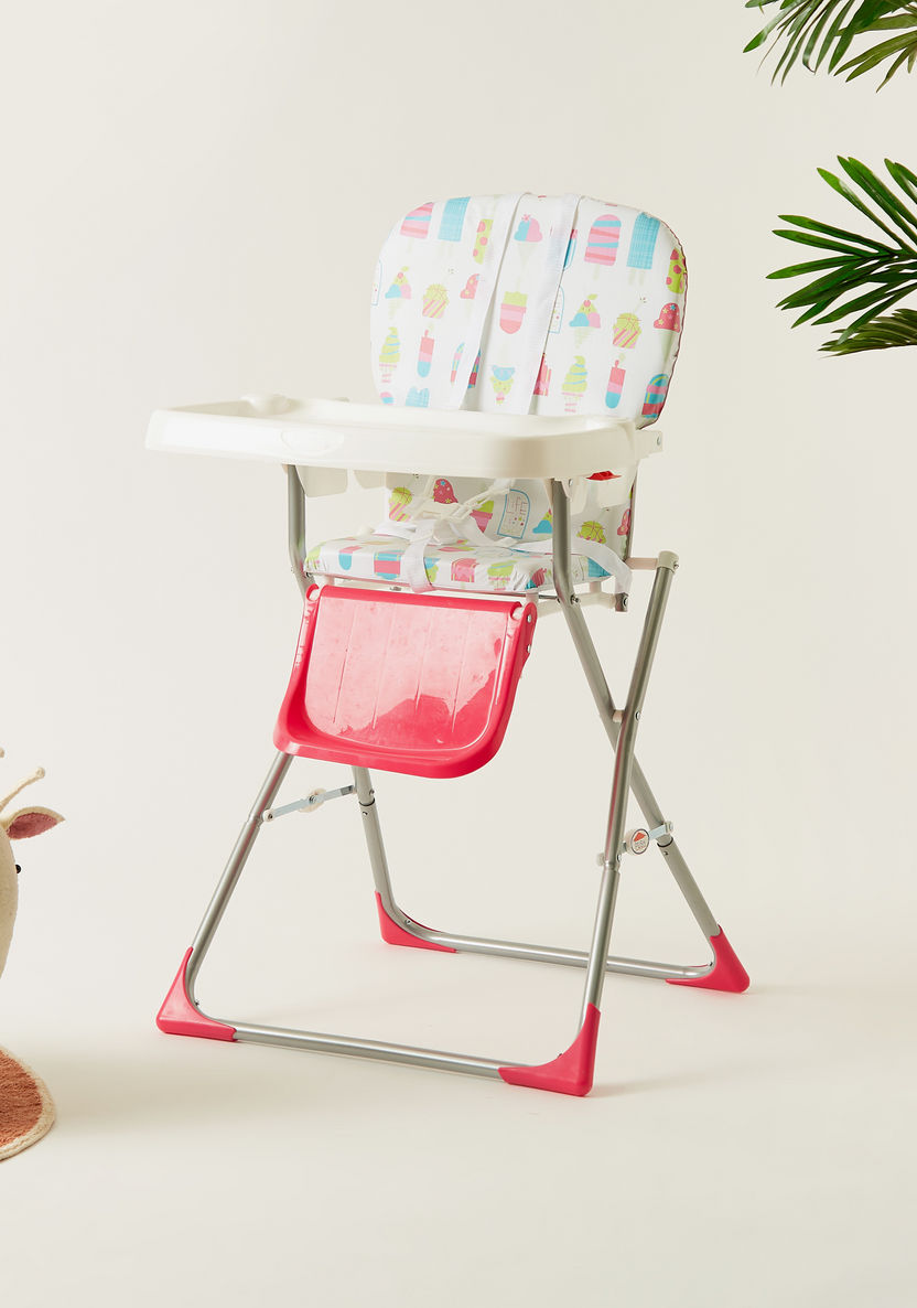 Juniors Ice Cream Print Rex Basic High Chair-High Chairs and Boosters-image-0