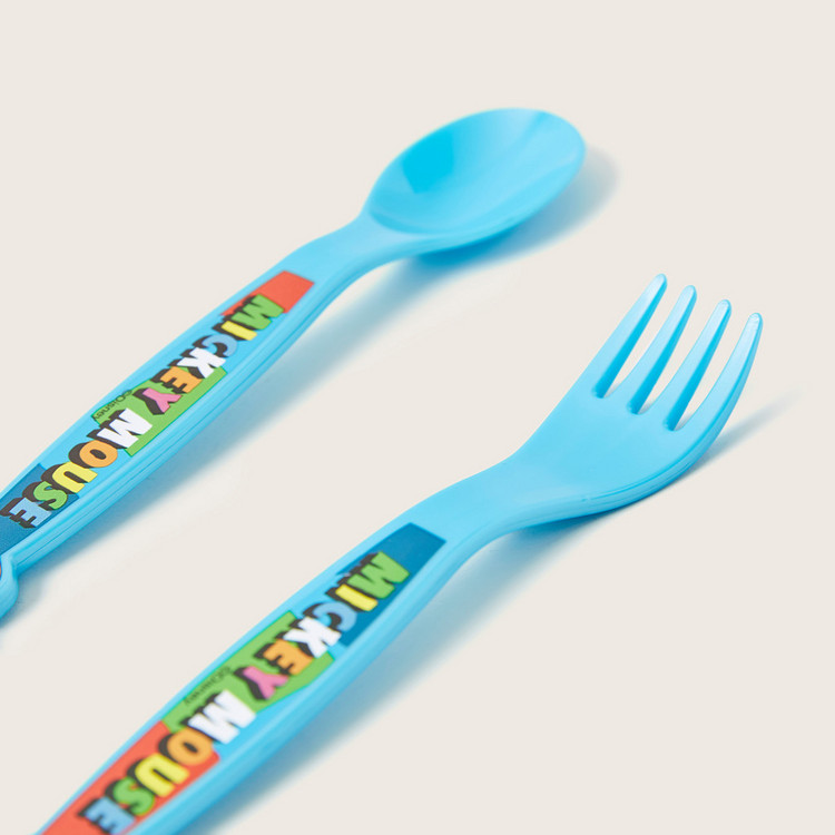 Mickey Mouse 2-Piece Cutlery Set