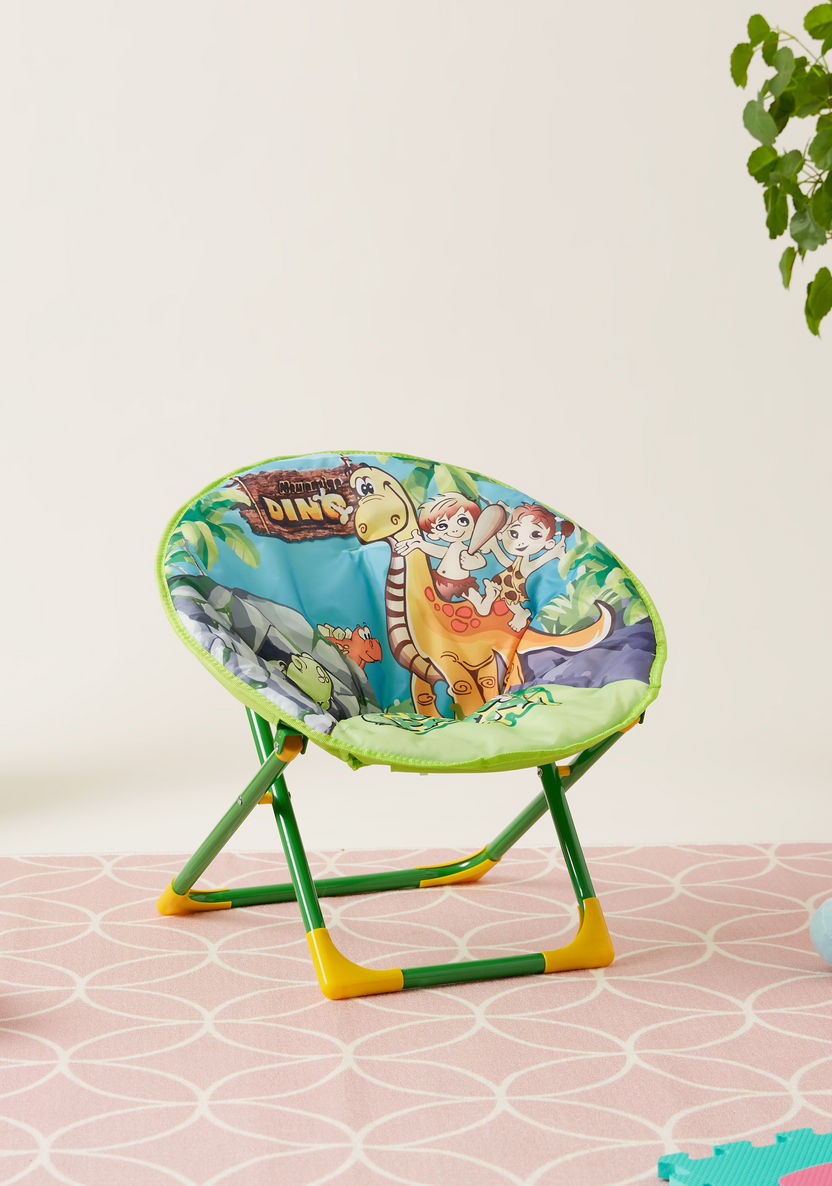 Juniors Dino Party Themed Moon Chair-Chairs and Tables-image-0