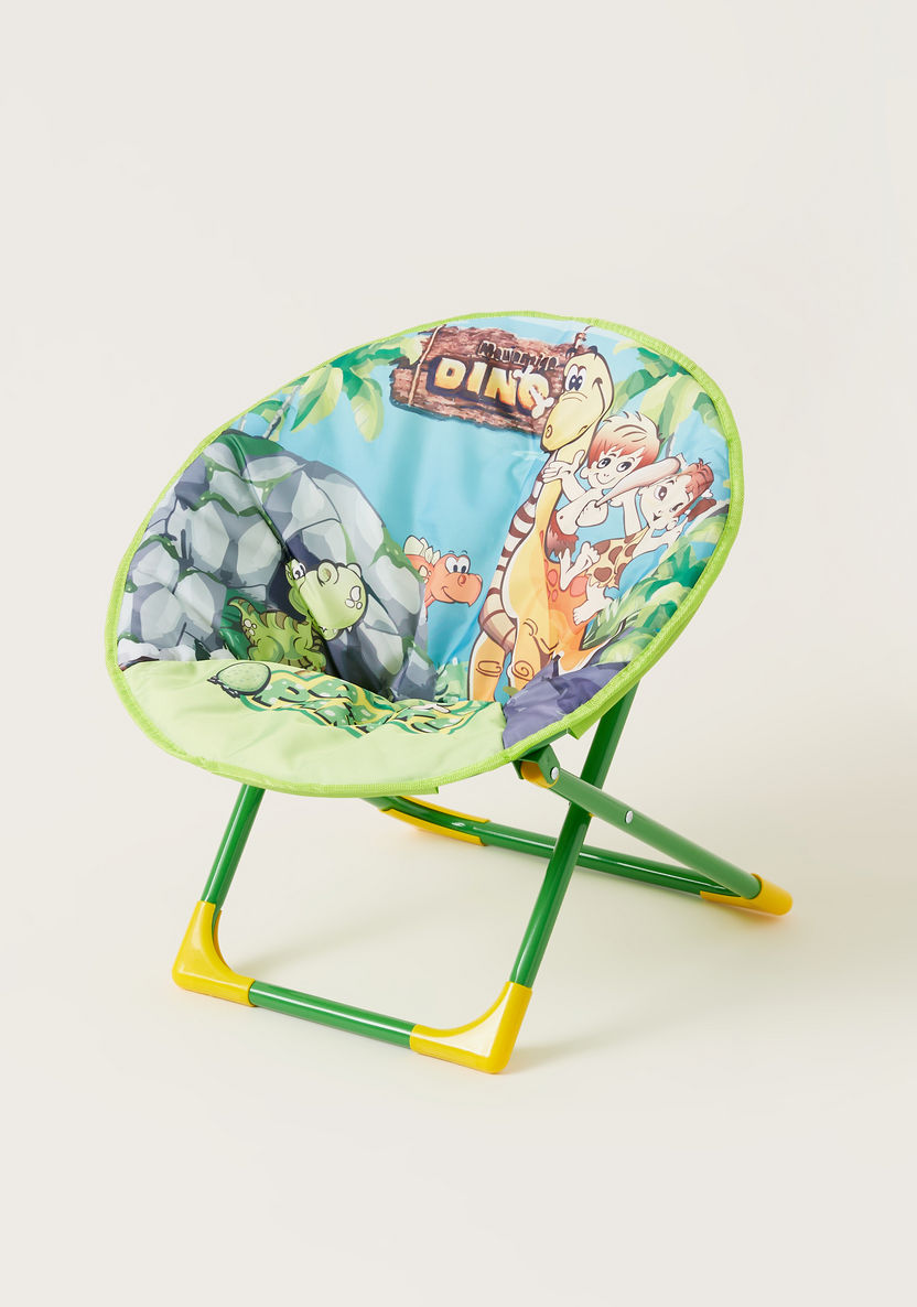 Juniors Dino Party Themed Moon Chair-Chairs and Tables-image-1