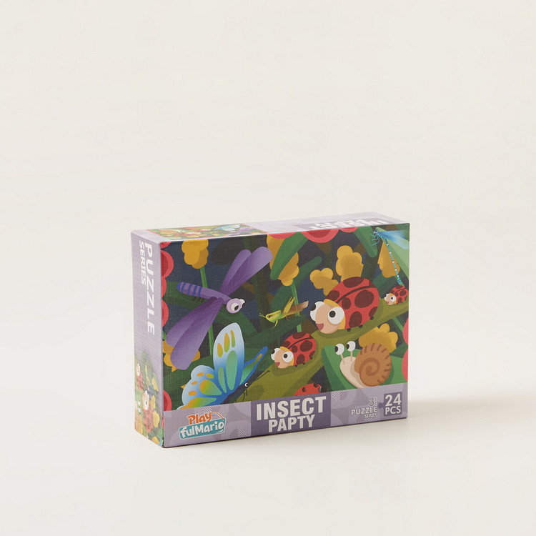 Haoxiang Insect Party Puzzle Set - 24 Pieces