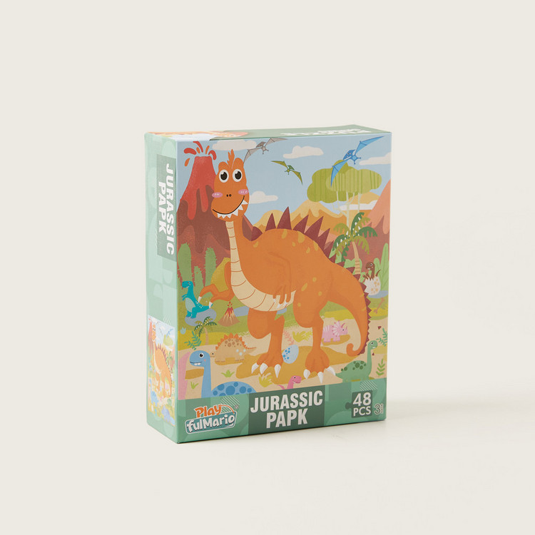 Haoxiang Dinosaur Jigsaw Puzzle - 48-Piece