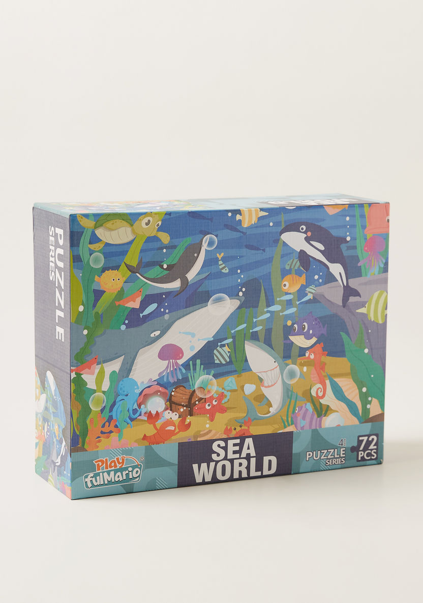 Haoxiang 72-Piece Sea World Playset-Blocks%2C Puzzles and Board Games-image-0