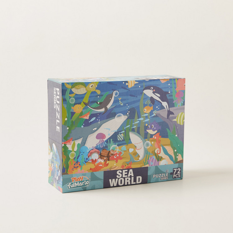 Haoxiang 72-Piece Sea World Playset
