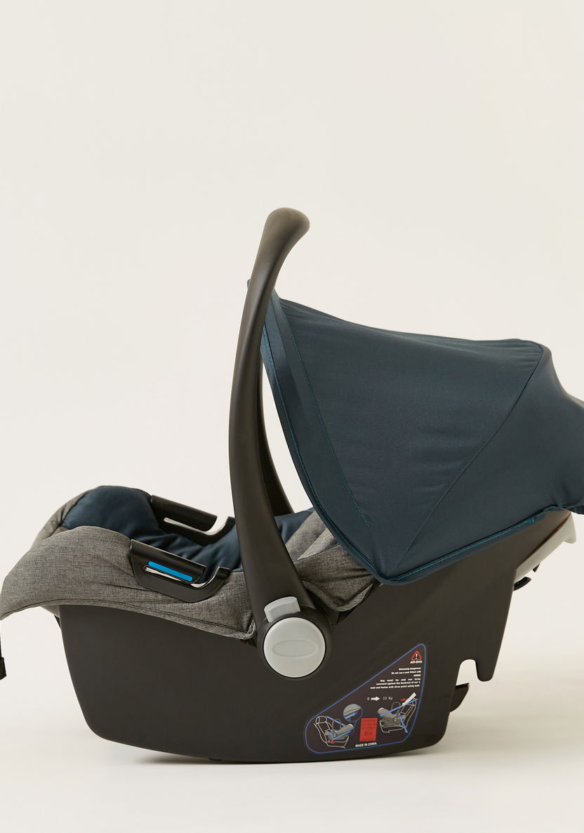 Giggles Lloyd Dark Grey Stroller with Car Seat Travel System (Upto  3 years)-Modular Travel Systems-image-5