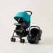 Juniors Lorenzo Green Stroller with Car Seat Travel System (Upto 3 years) -Modular Travel Systems-thumbnail-0