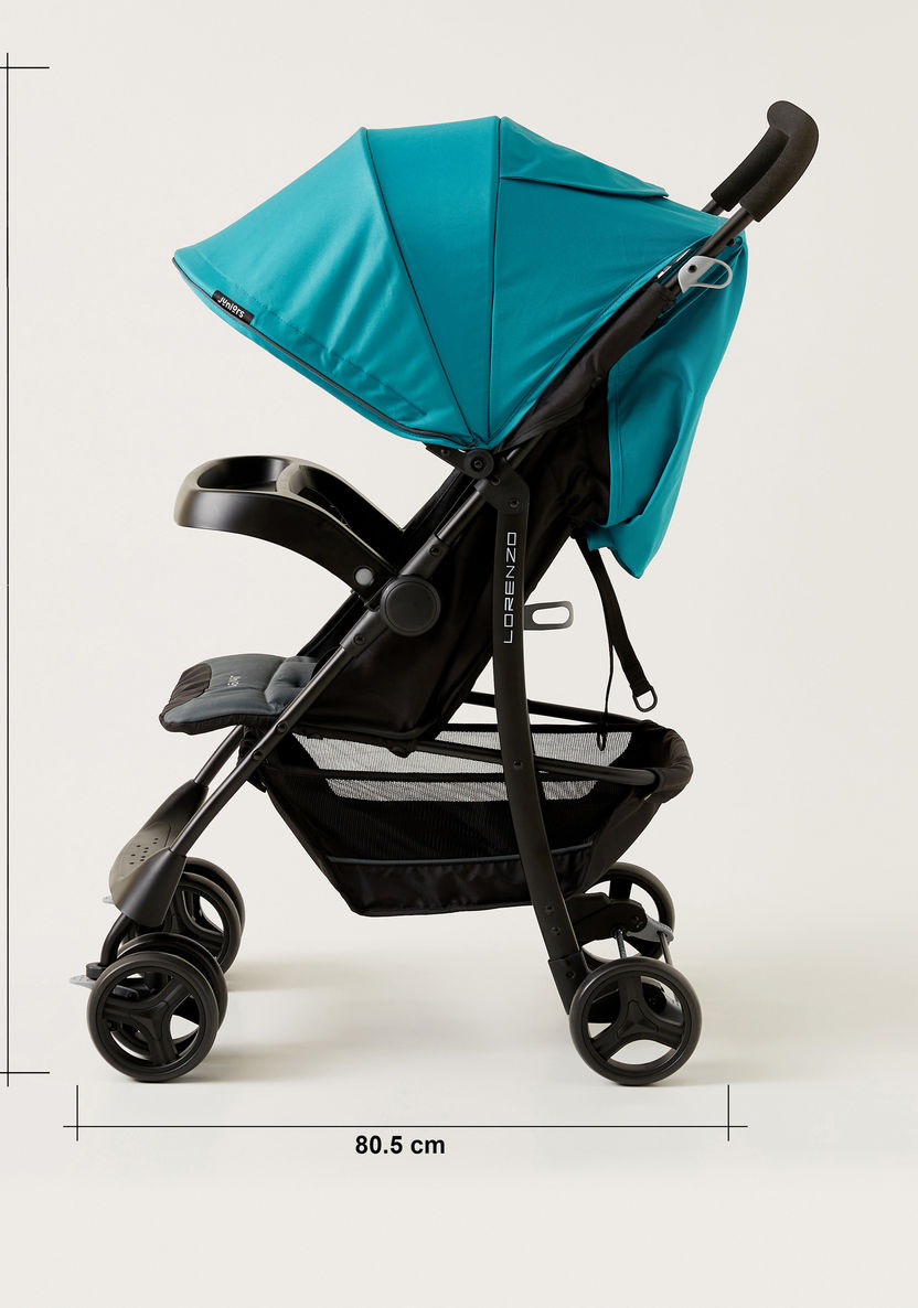 Juniors Lorenzo Green Stroller with Car Seat Travel System (Upto 3 years) -Modular Travel Systems-image-15