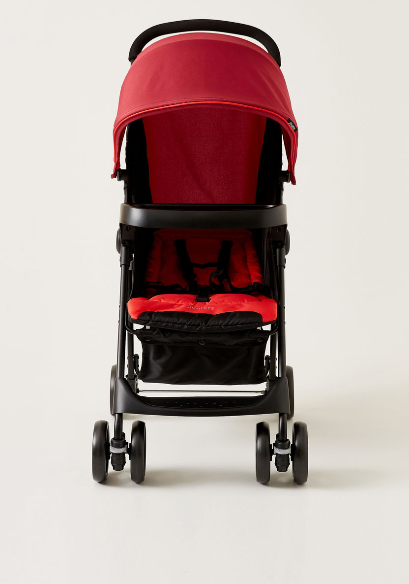 Juniors Lorenzo Red Stroller with Car Seat Travel System (Upto 3 years) -Modular Travel Systems-image-4