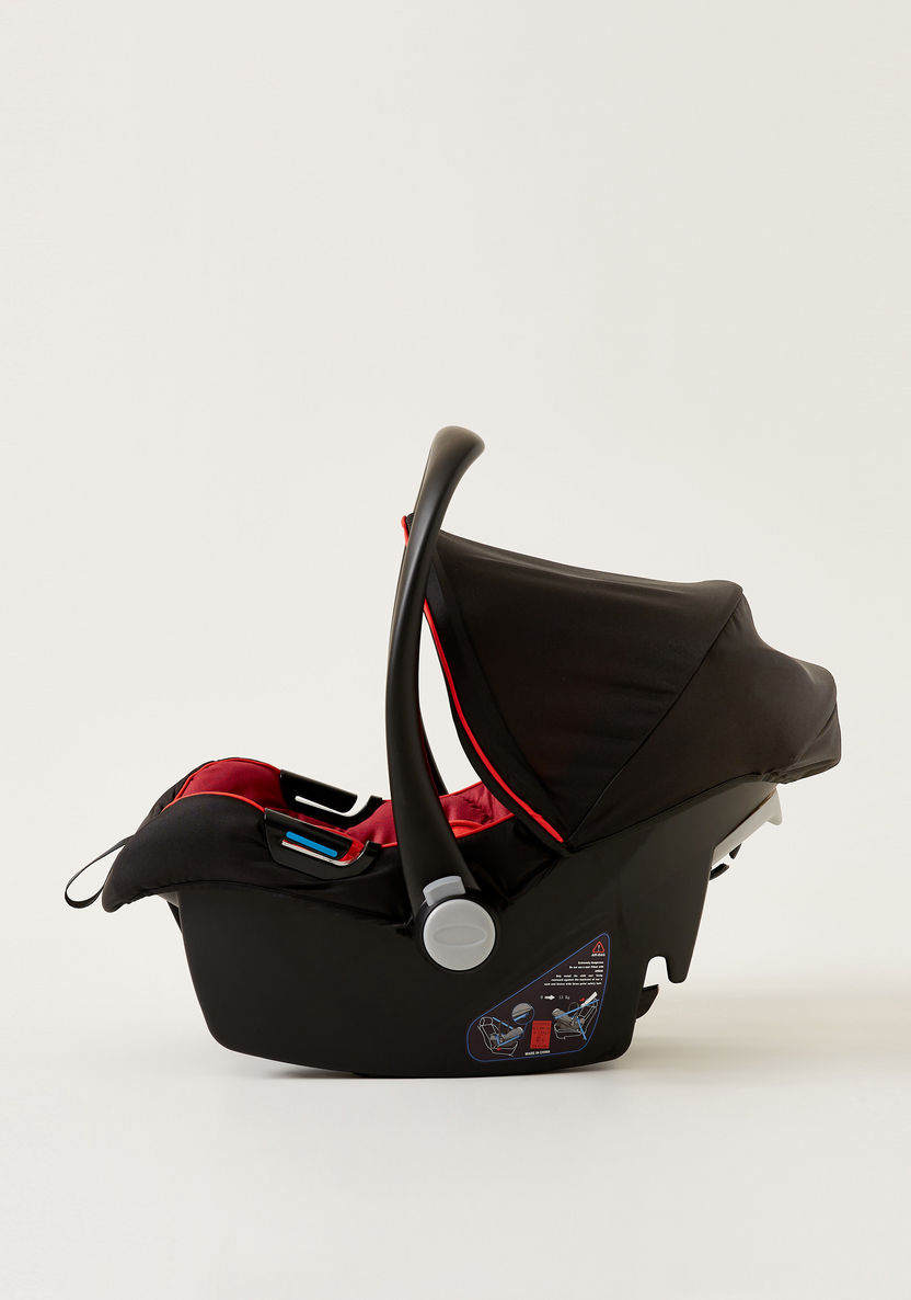 Juniors Lorenzo Red Stroller with Car Seat Travel System (Upto 3 years) -Modular Travel Systems-image-8