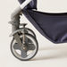 Giggles Tulip Navy Convertible Stroller Cum Bassinet with 3 Position Reclining Seat (Upto 3 years) -Strollers-thumbnailMobile-10