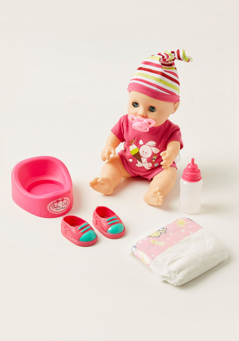 Juniors Baby Lovely Doll Playset - 12 inches-Dolls and Playsets-image-0